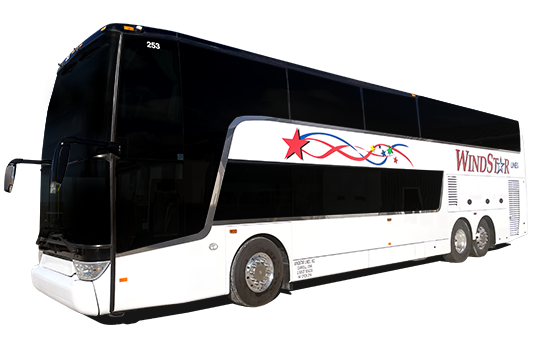 37, 60, and 81 Passenger Double Decker Motorcoach