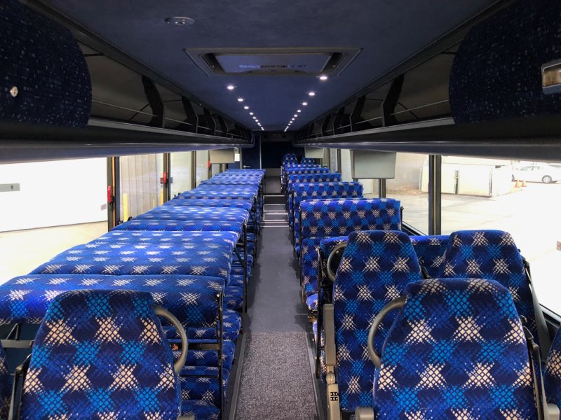 46 Passenger Sleeper Motorcoach Inside