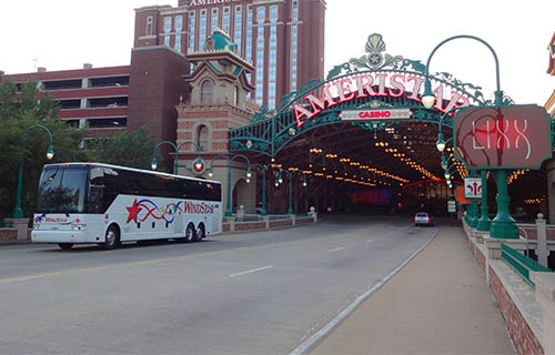 Windstar providing transportation to casino.