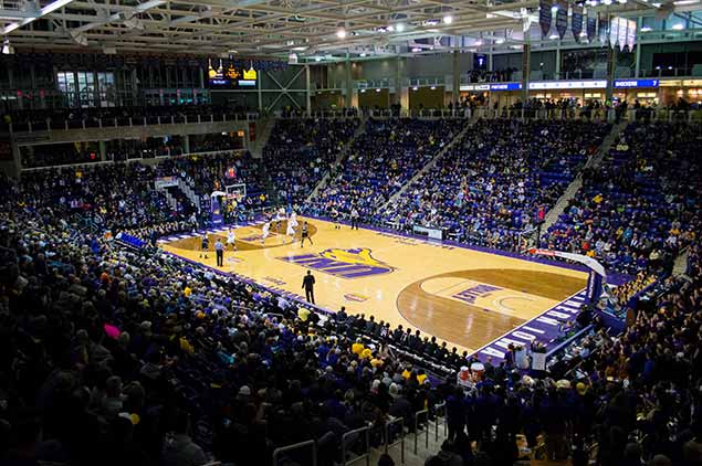 University of Northern Iowa basketball court, Cedar Falls, Iowa