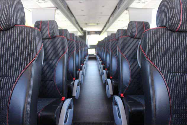 Close Up of Windstar bus seats