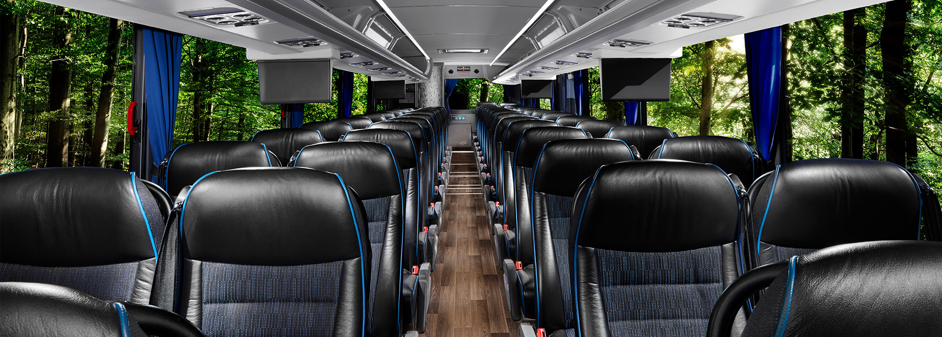 Our extensive fleet of coaches for all your travel needs.